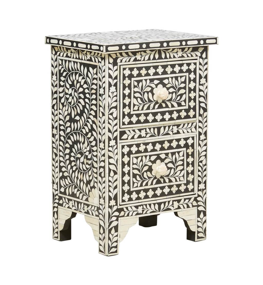 Daniel Bone Inlay Bedside