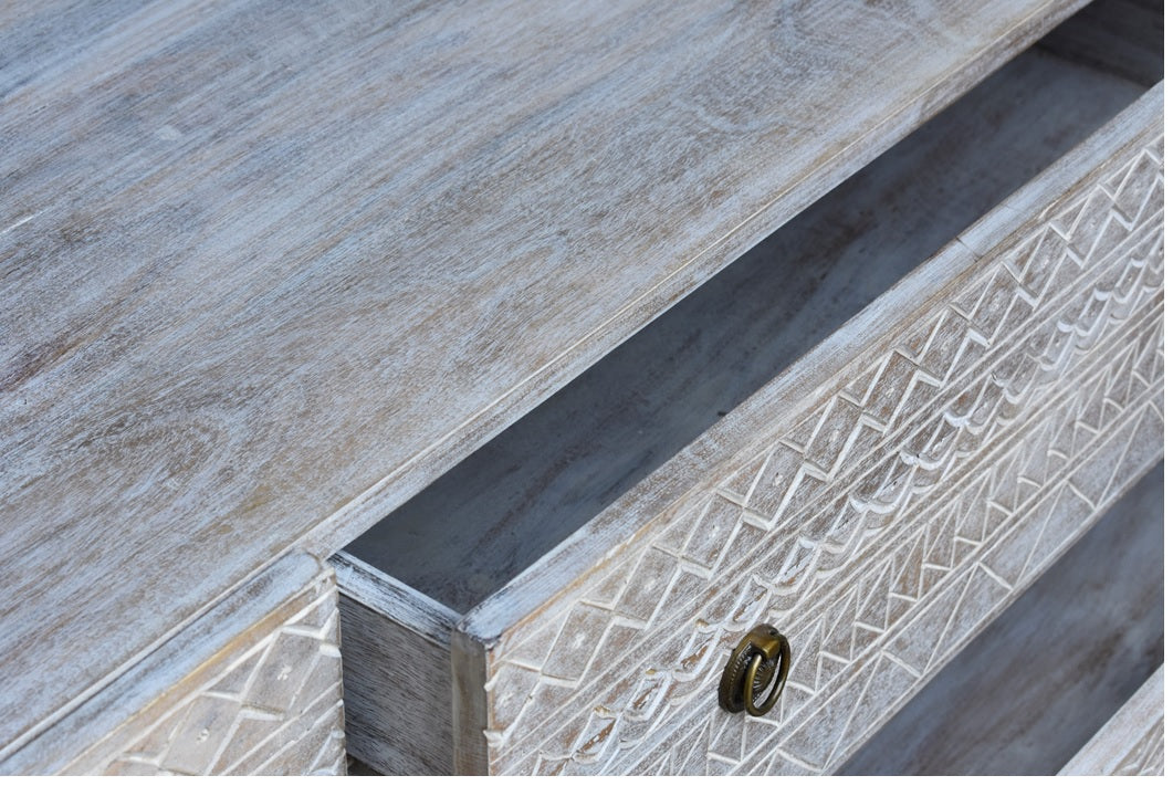 Cuba Hand Carved Chest