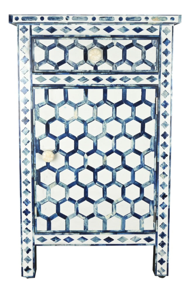 Kim Bone Inlay Bedside