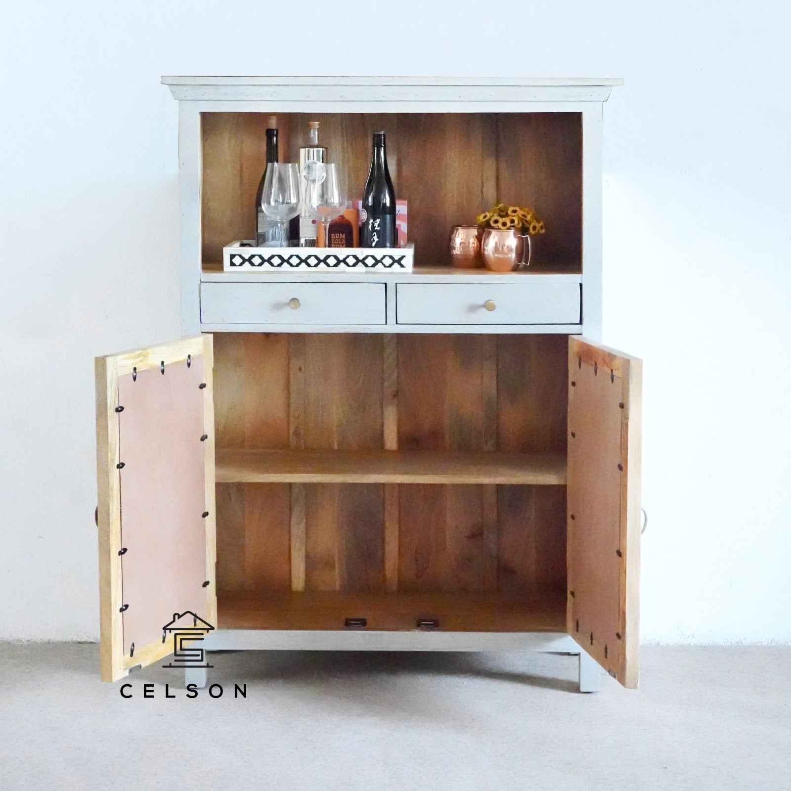 Ella Wooden Bar Counter