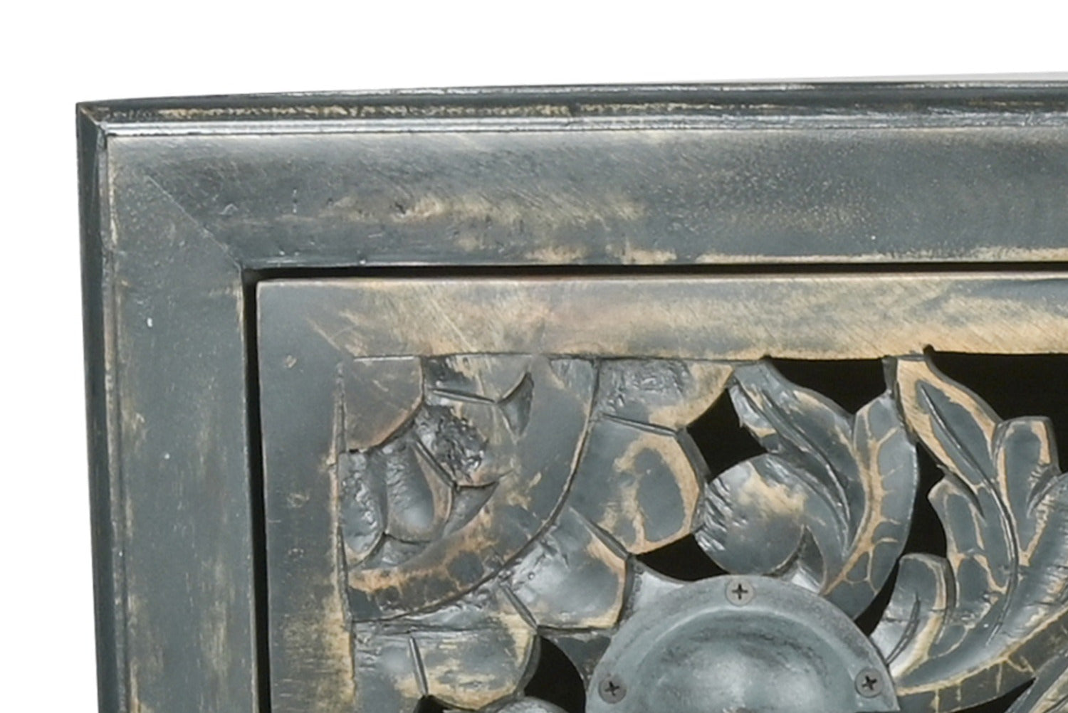 Abby Carved Wooden Chest of Drawer