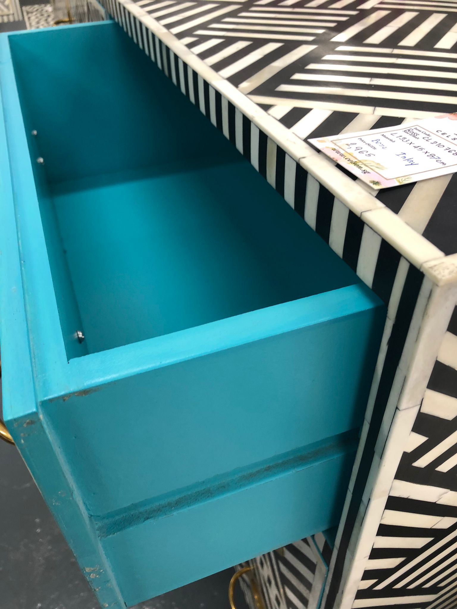 Aiman Bone Inlay Dresser