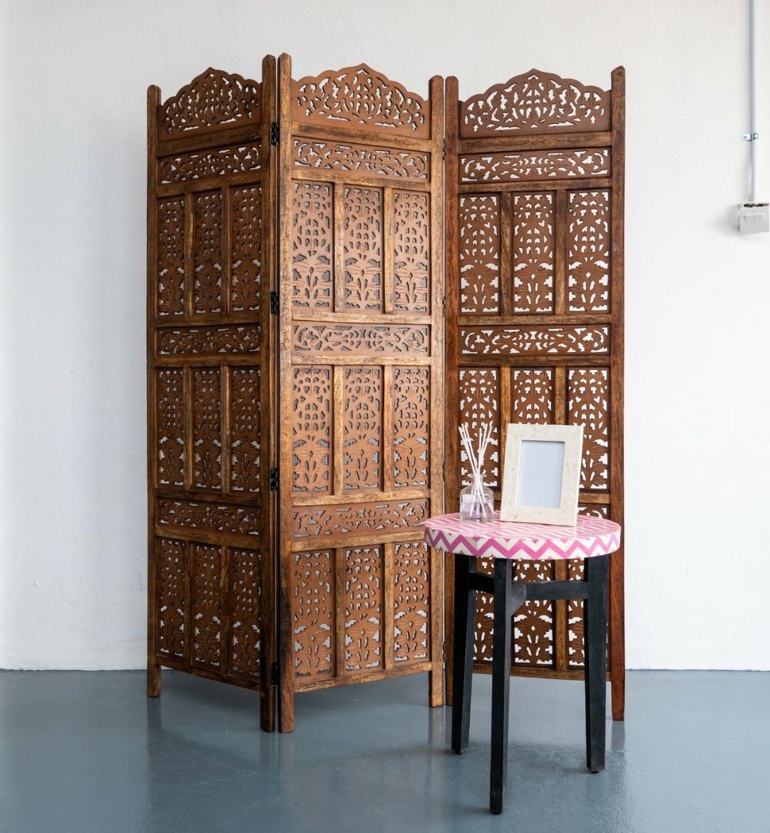 Mark Carved Room Divider