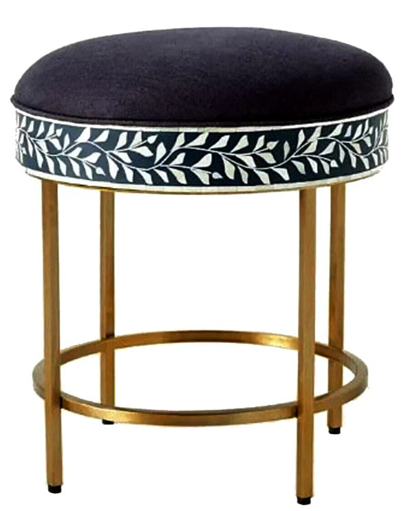 Rehman Bone Inlay Stool