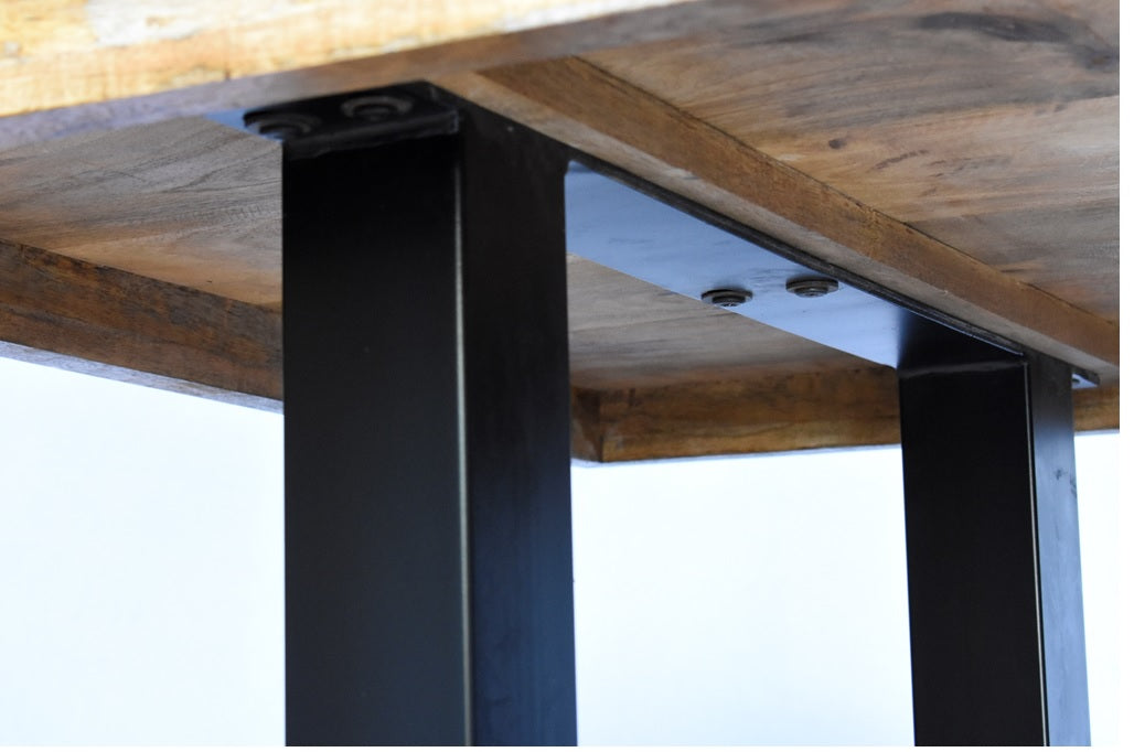 Bowie Hand Carved Wooden Dining Table