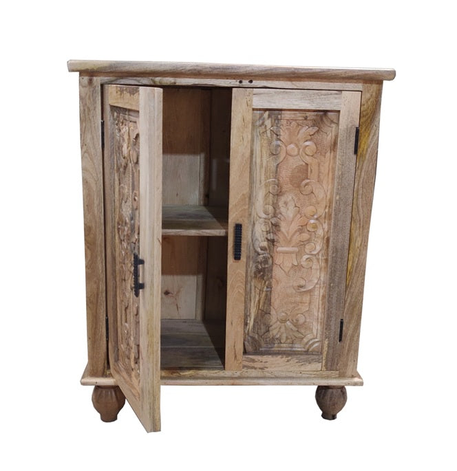 Adam Carved Wooden Chest