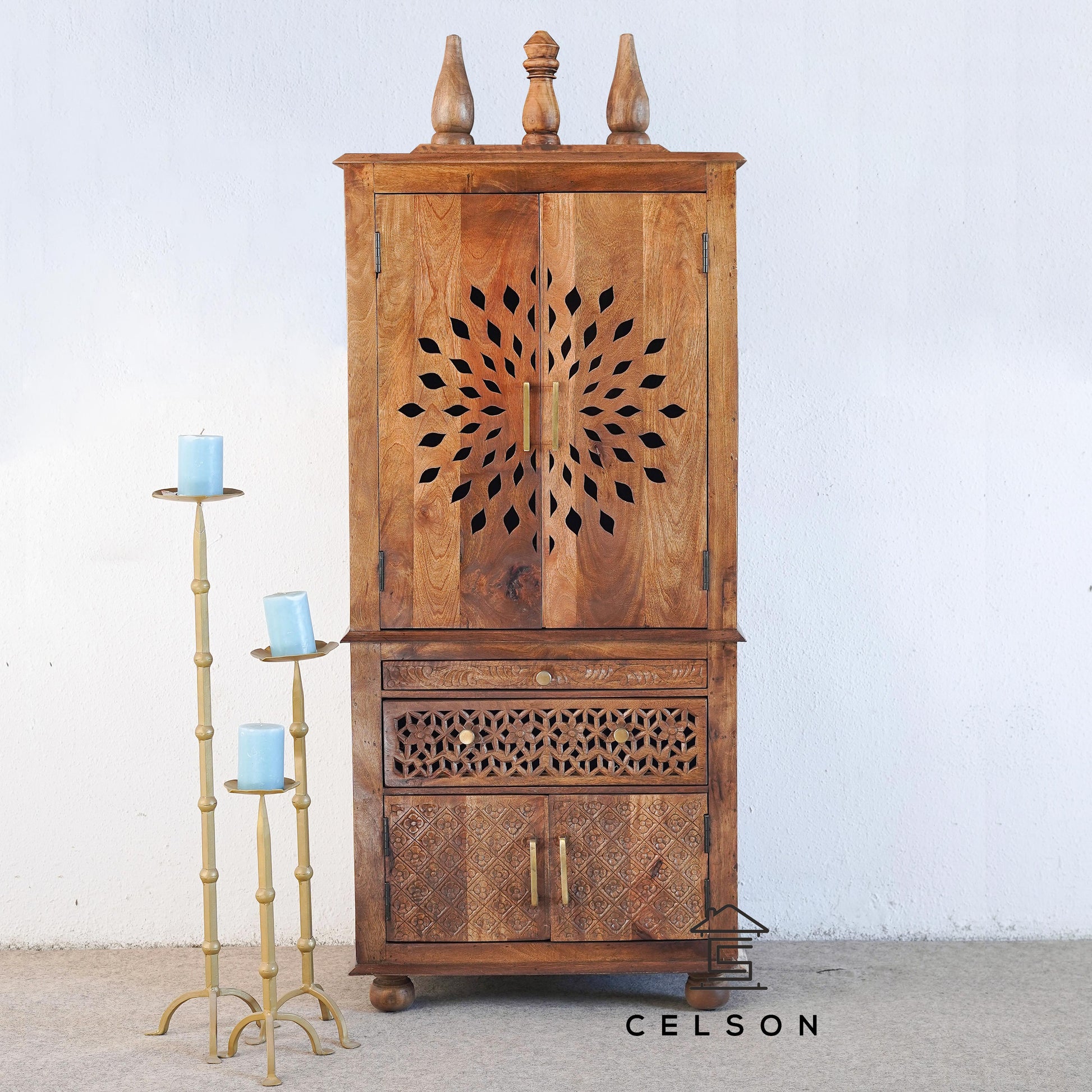 Krishna Carved Altar