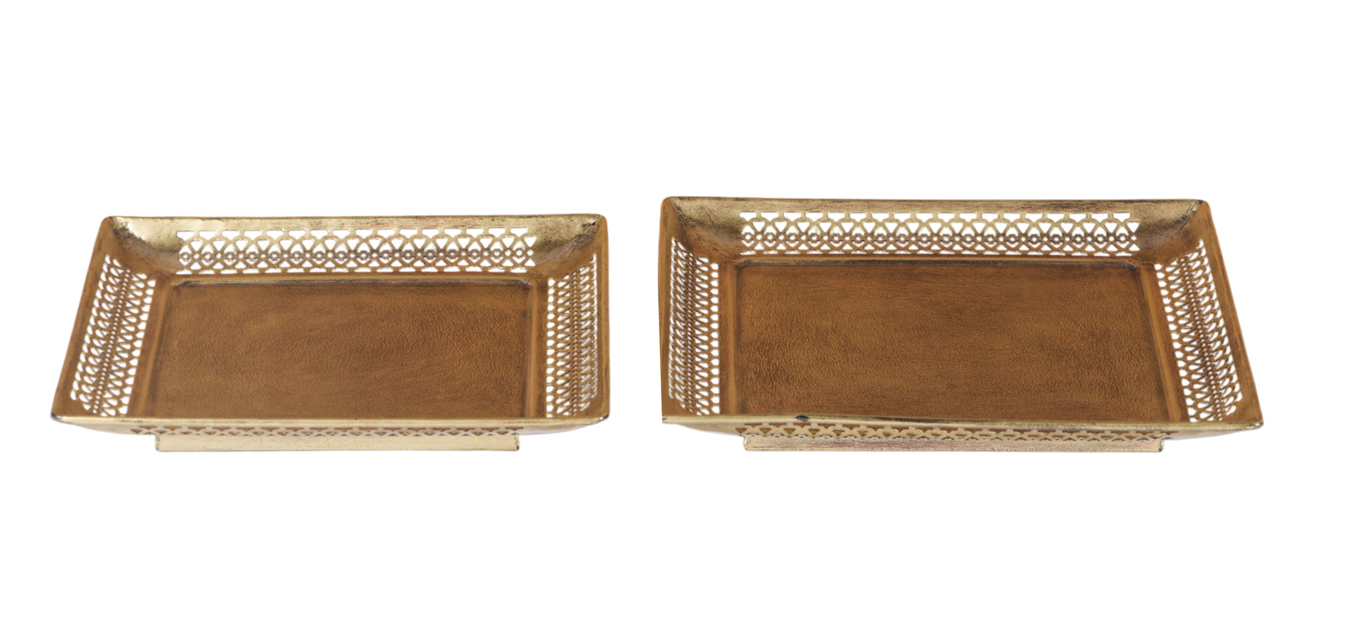 Ember Brass Finish Tray