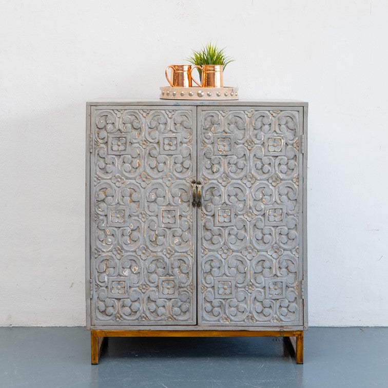 Paul Wooden Bar Cabinet