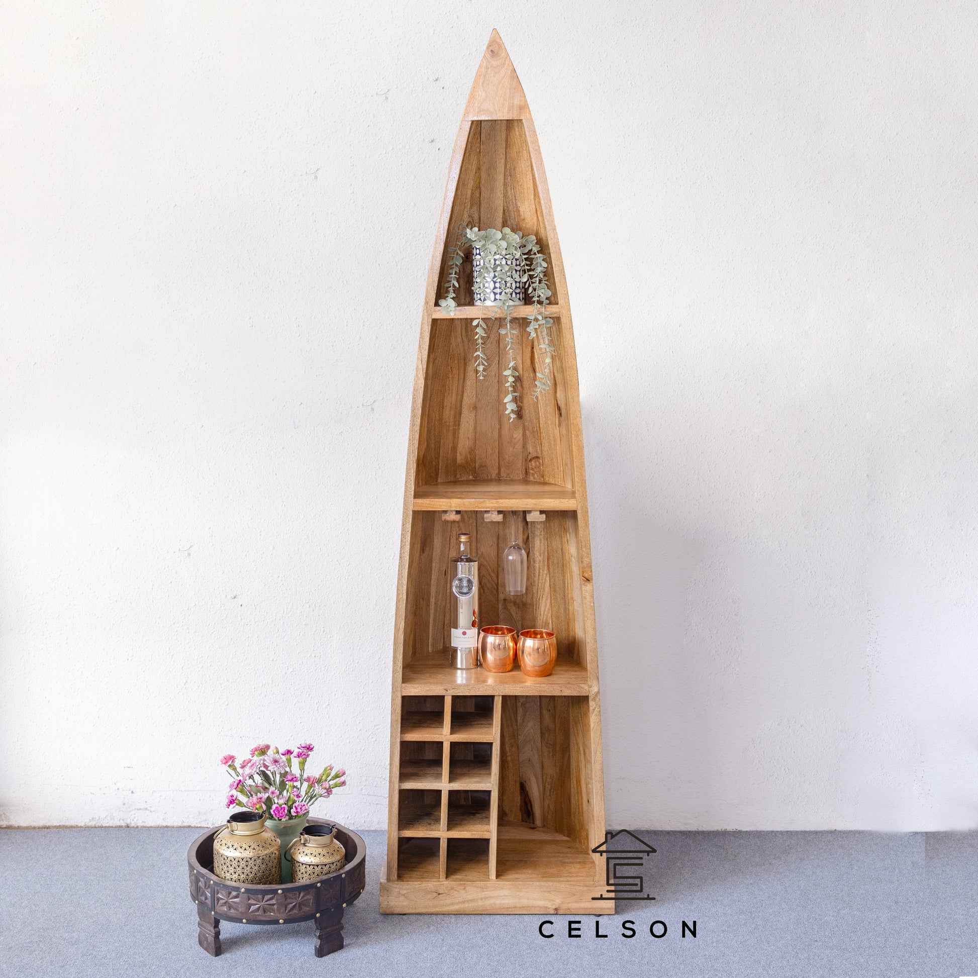 Steven Boat Bar Cabinet