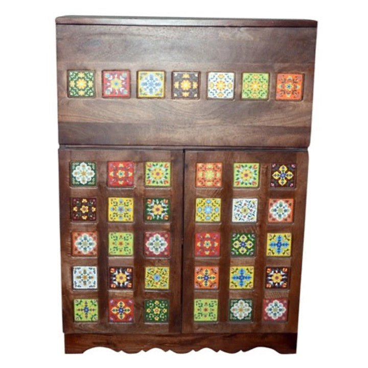 Ricci Tile Bar Cabinet
