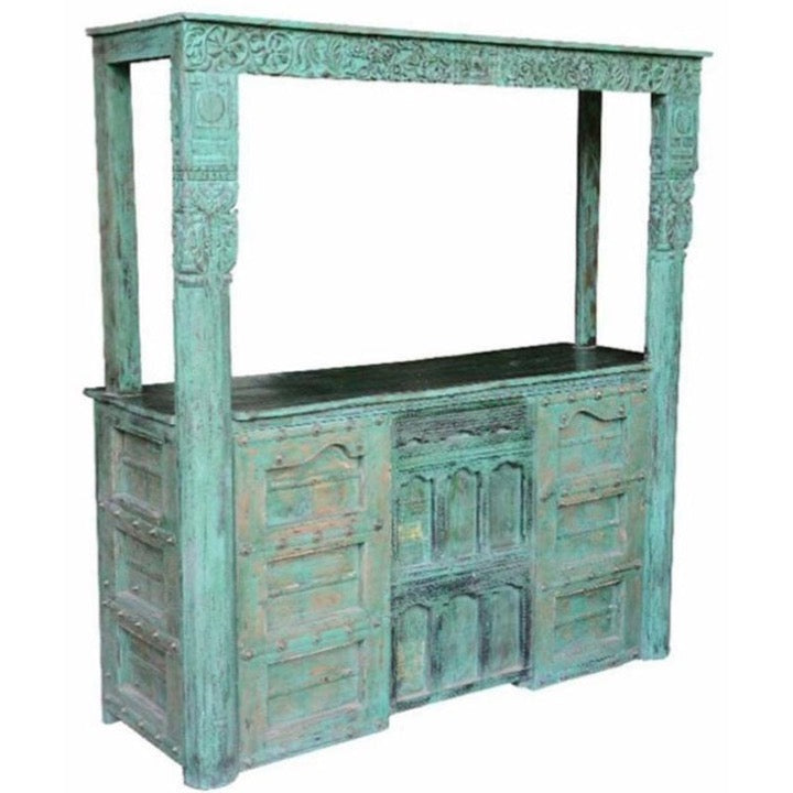 Carmen Wooden Bar counter