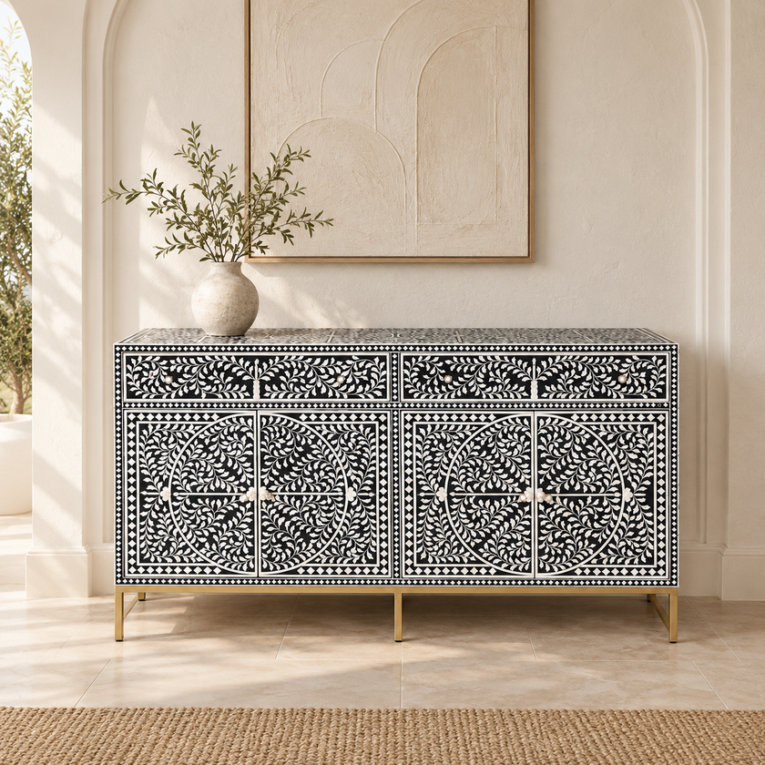 Beaumont Bone Inlay Sideboard