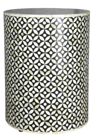 Stuart Bone Inlay Stool