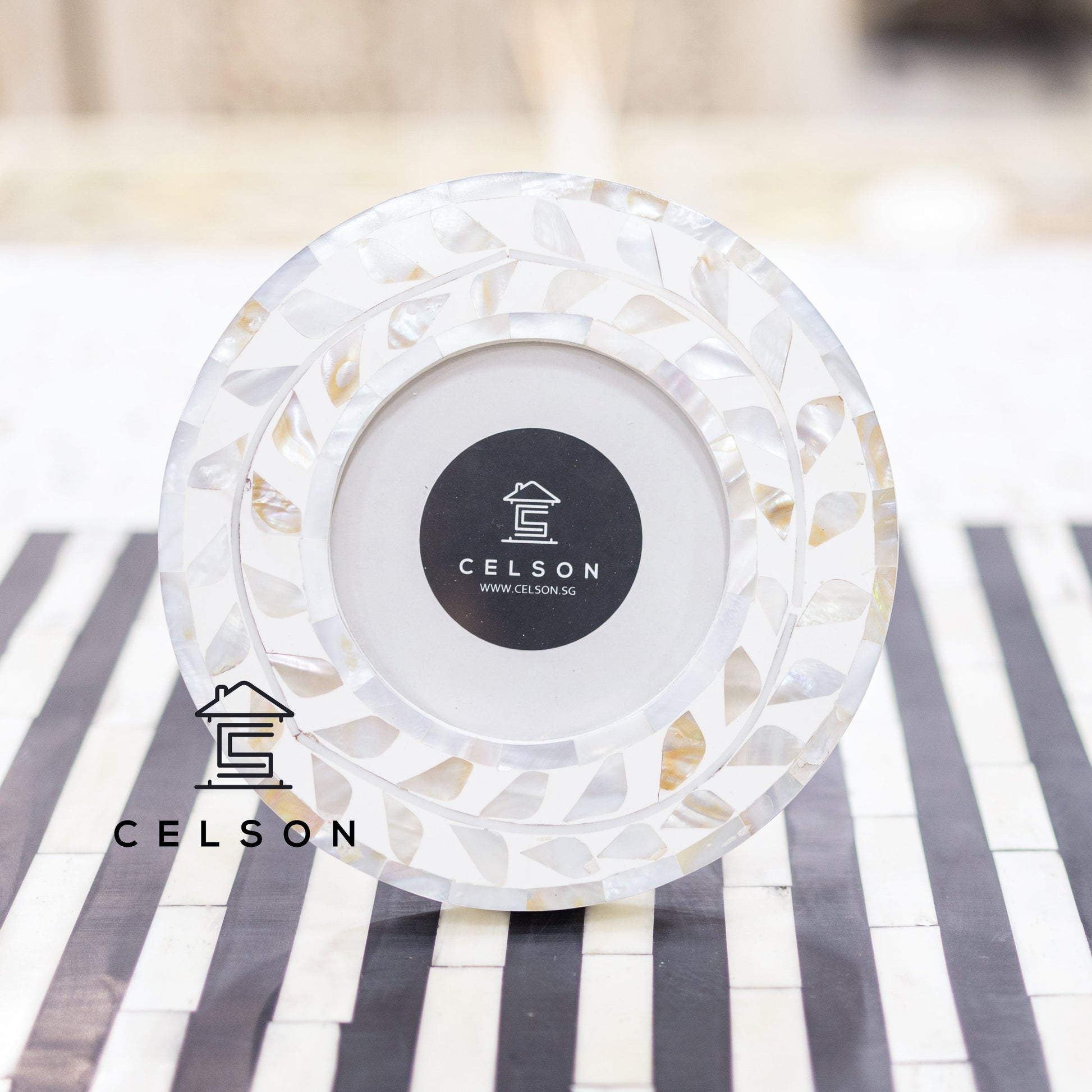 Tyson Mother of Pearl / Bone Inlay Photo Frame