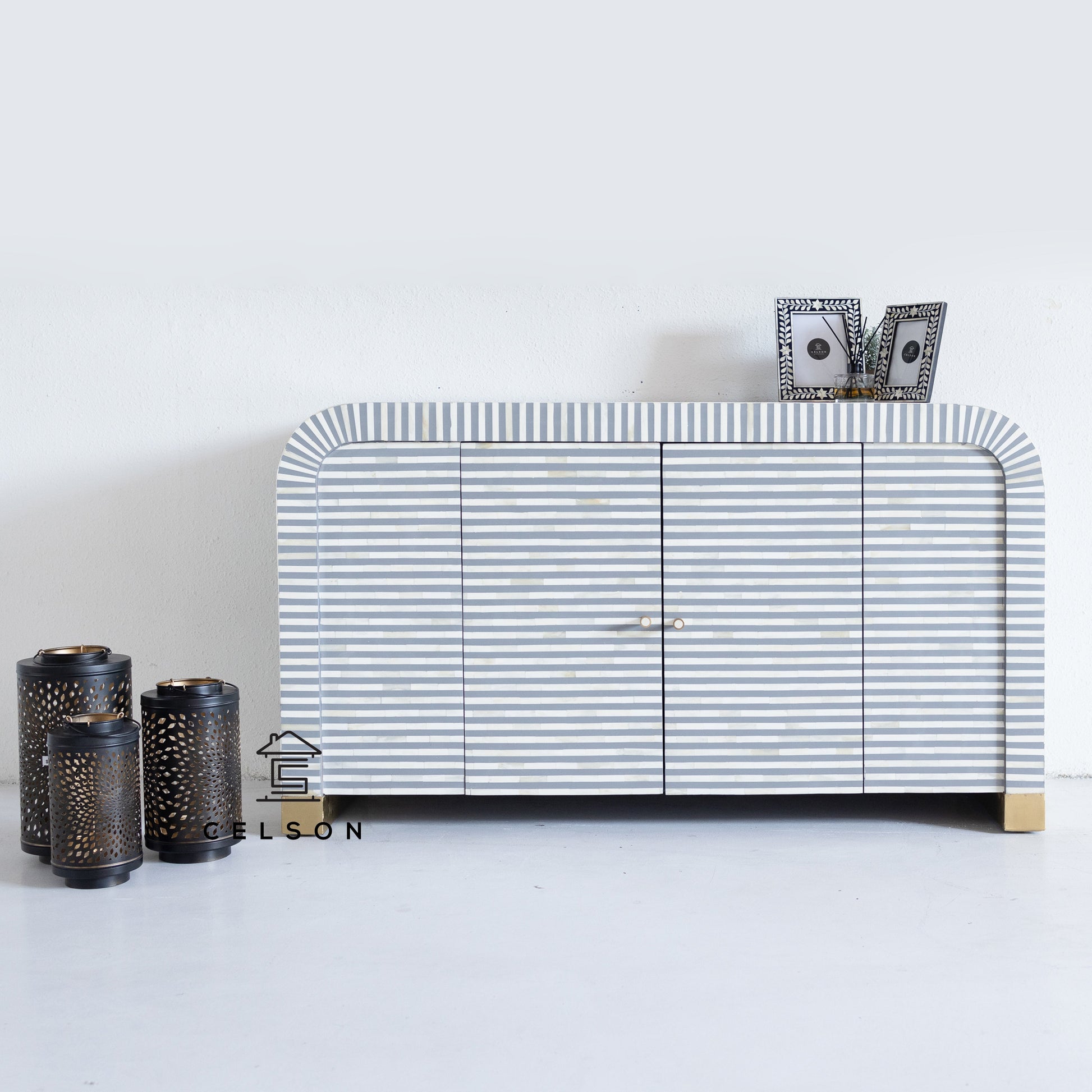 James Bone Inlay Sideboard