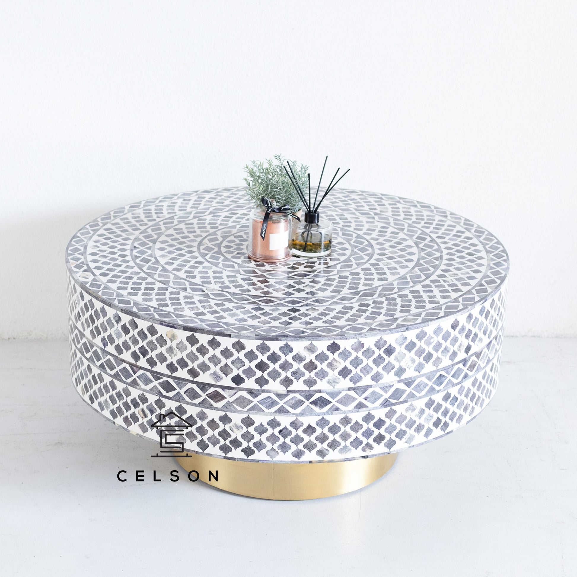 Ramaa Bone Inlay Coffee Table