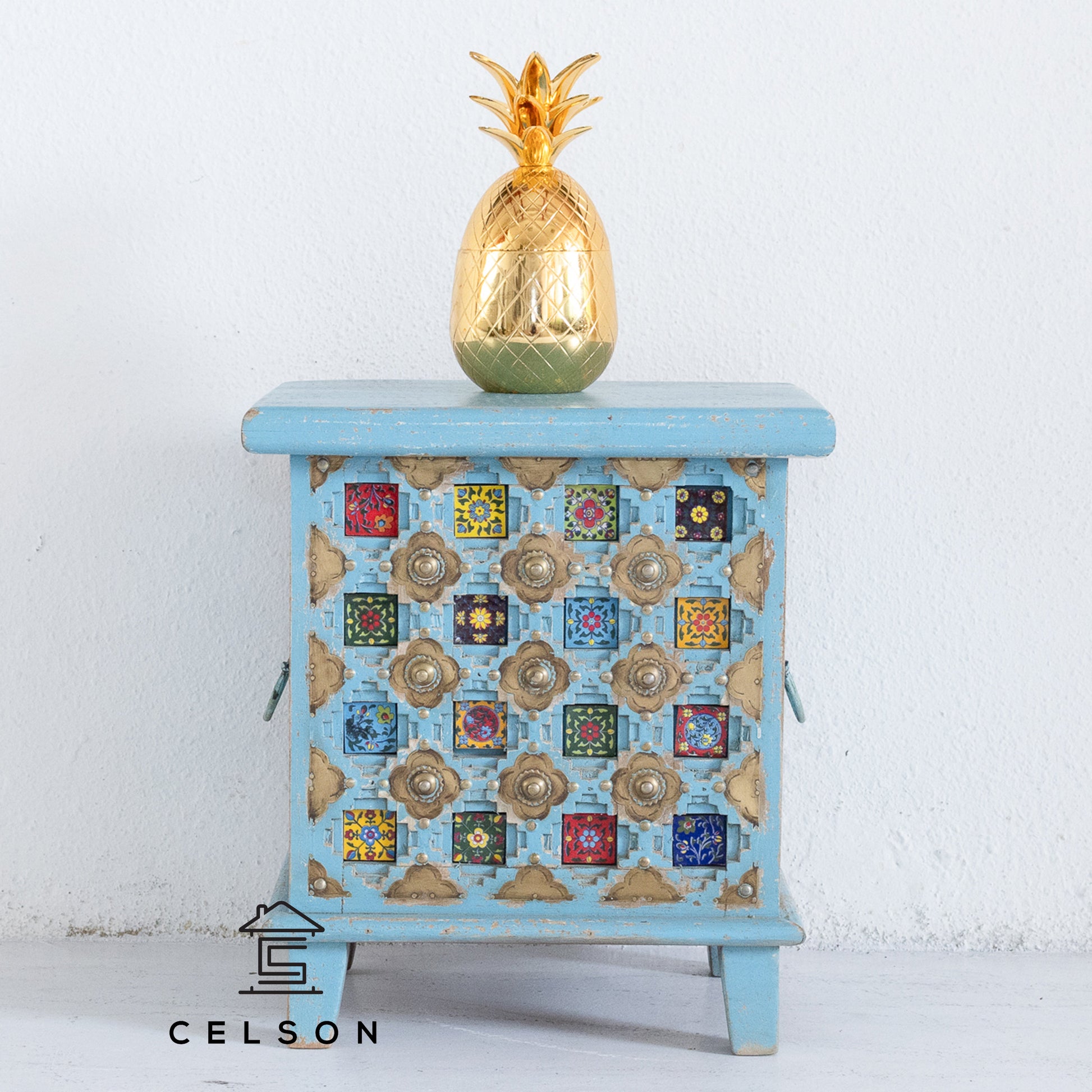 Margo Brass & Tile Trunk