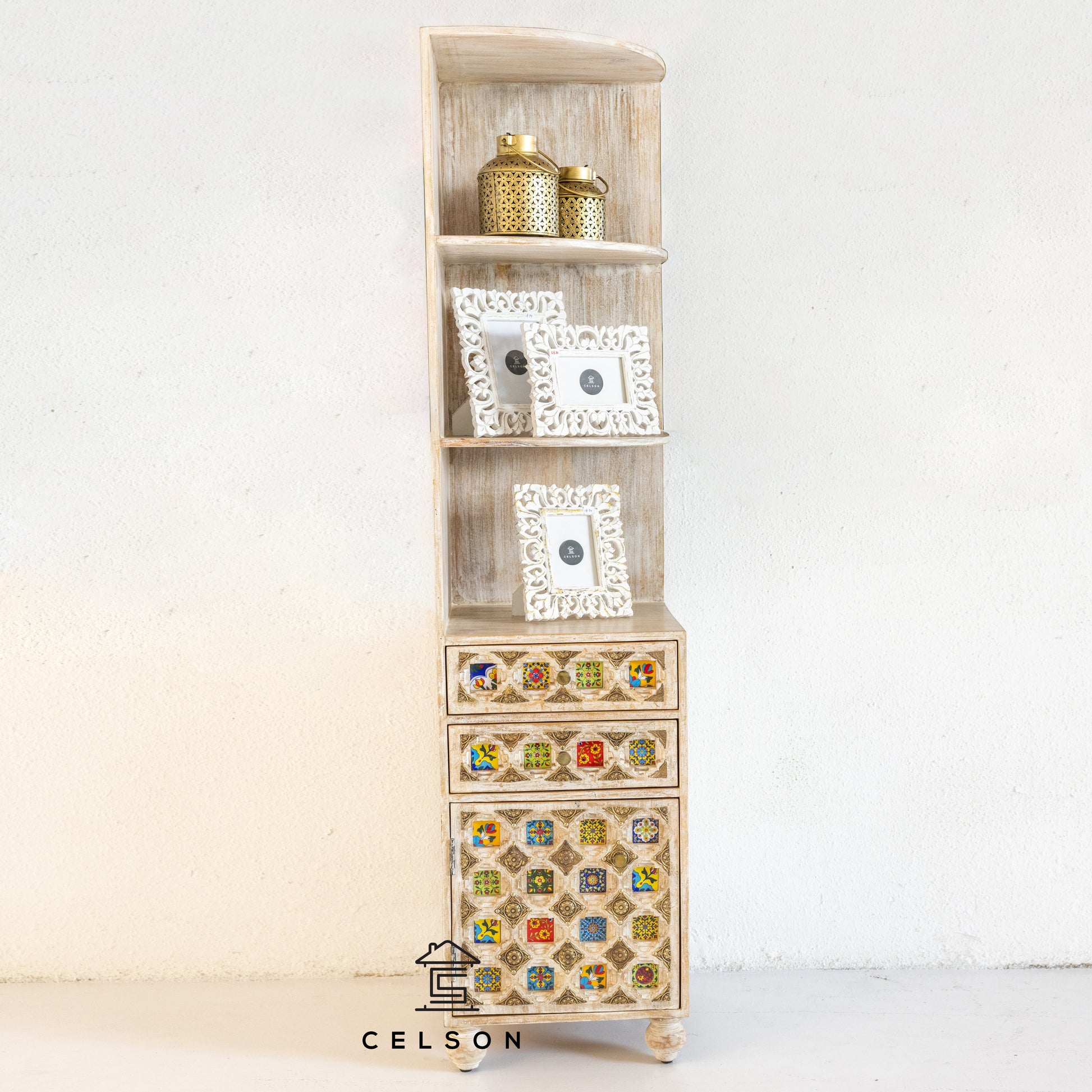 Gemma Wooden Bookshelf