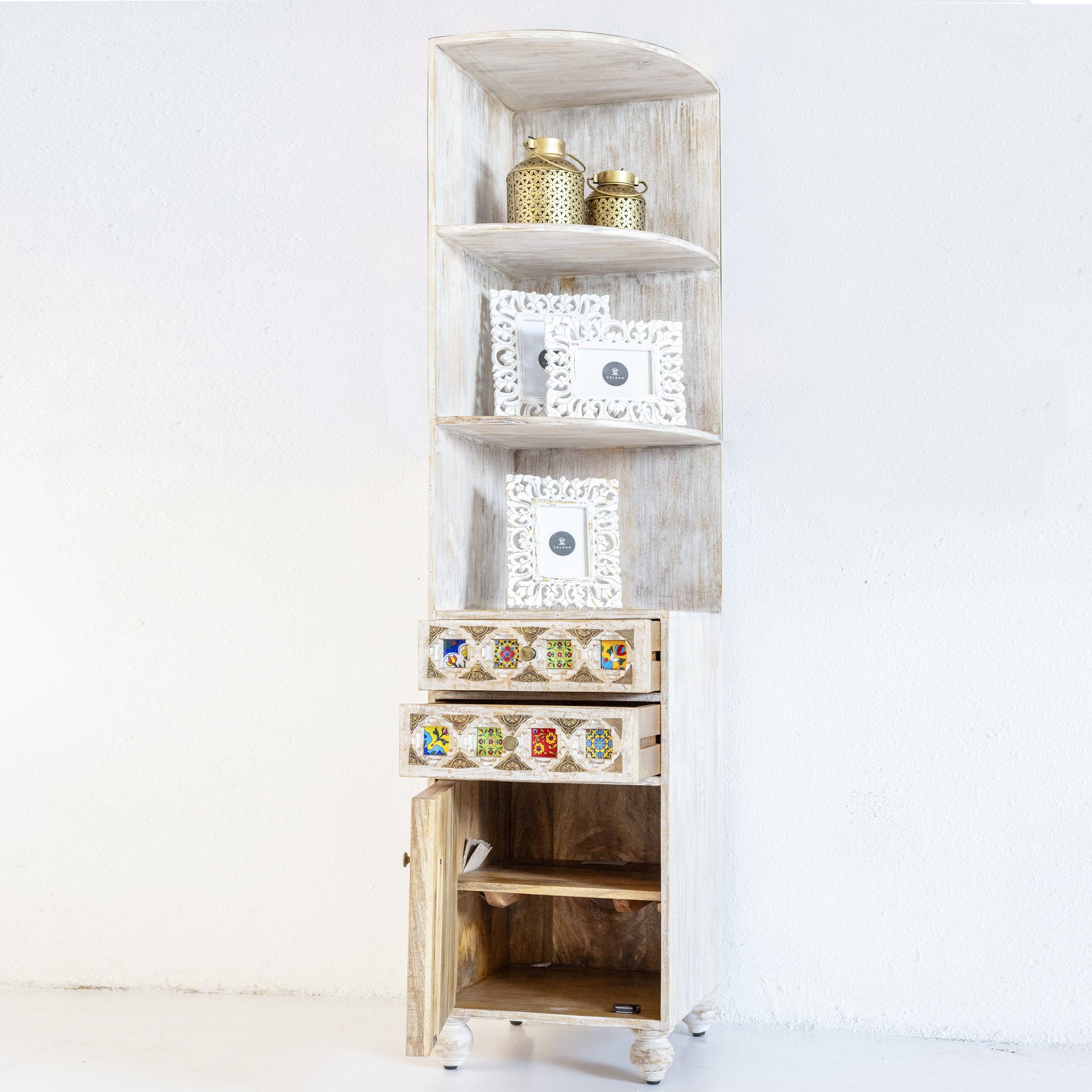 Gemma Wooden Bookshelf