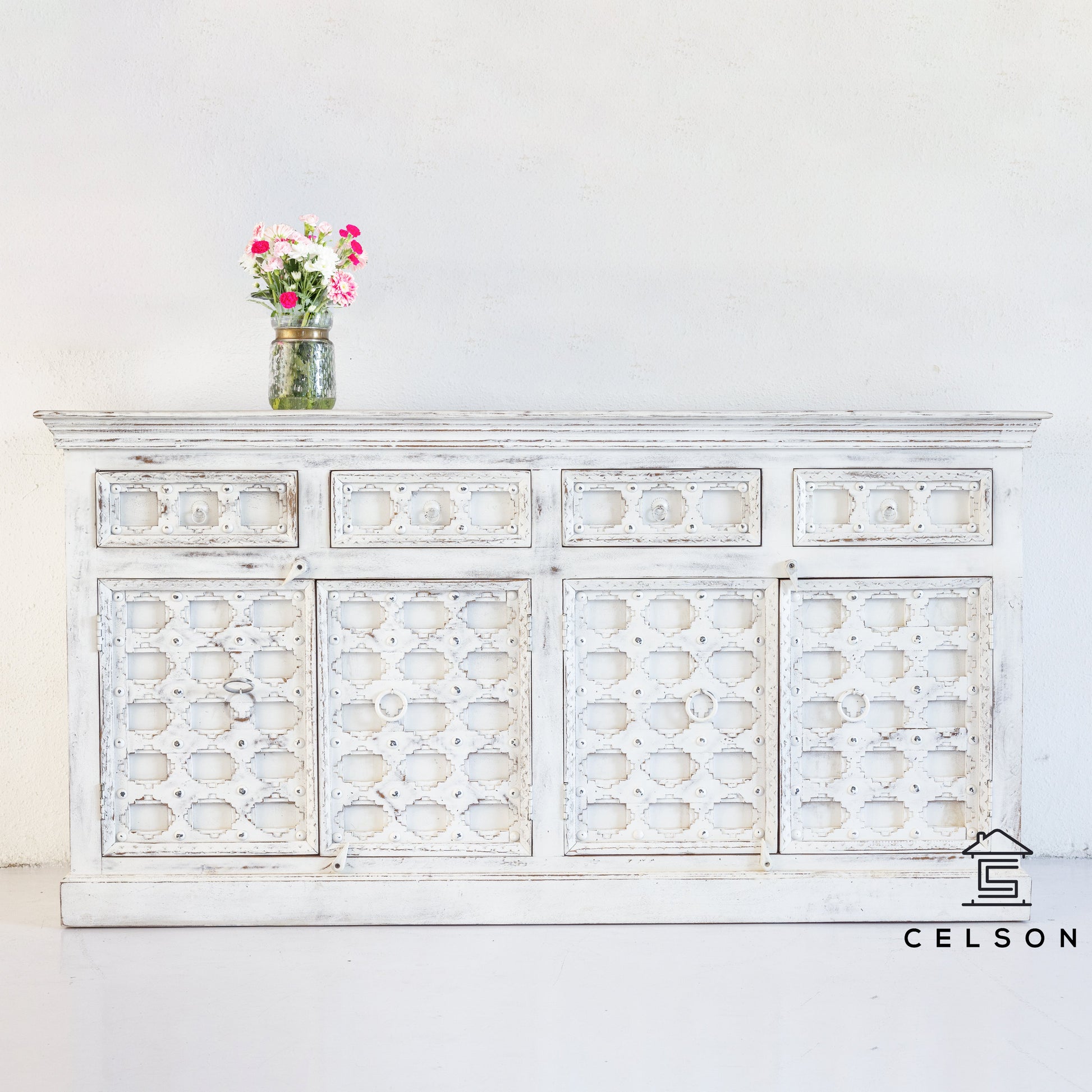 Bruno Hand Carved Sideboard