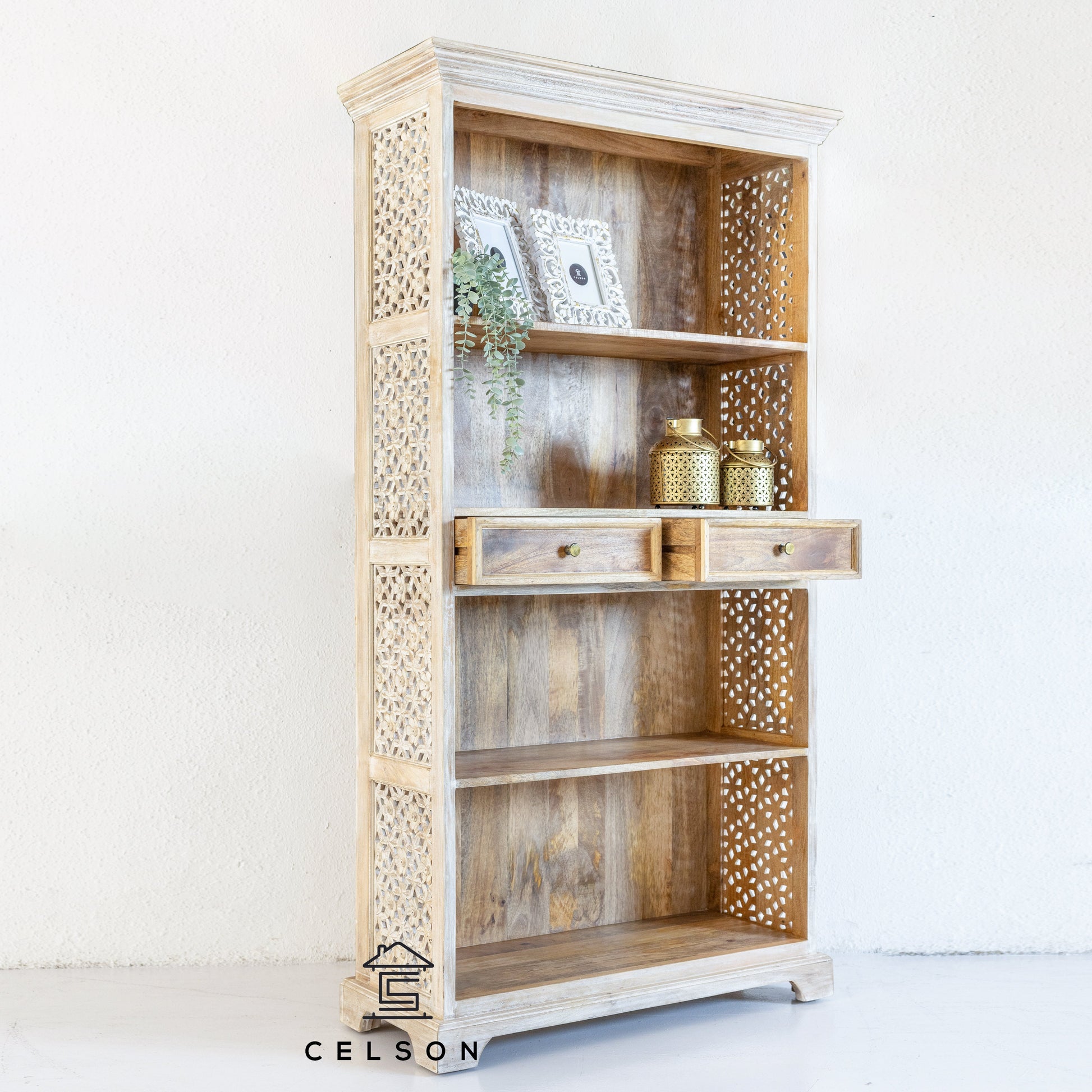 Daniel Carved BookShelf