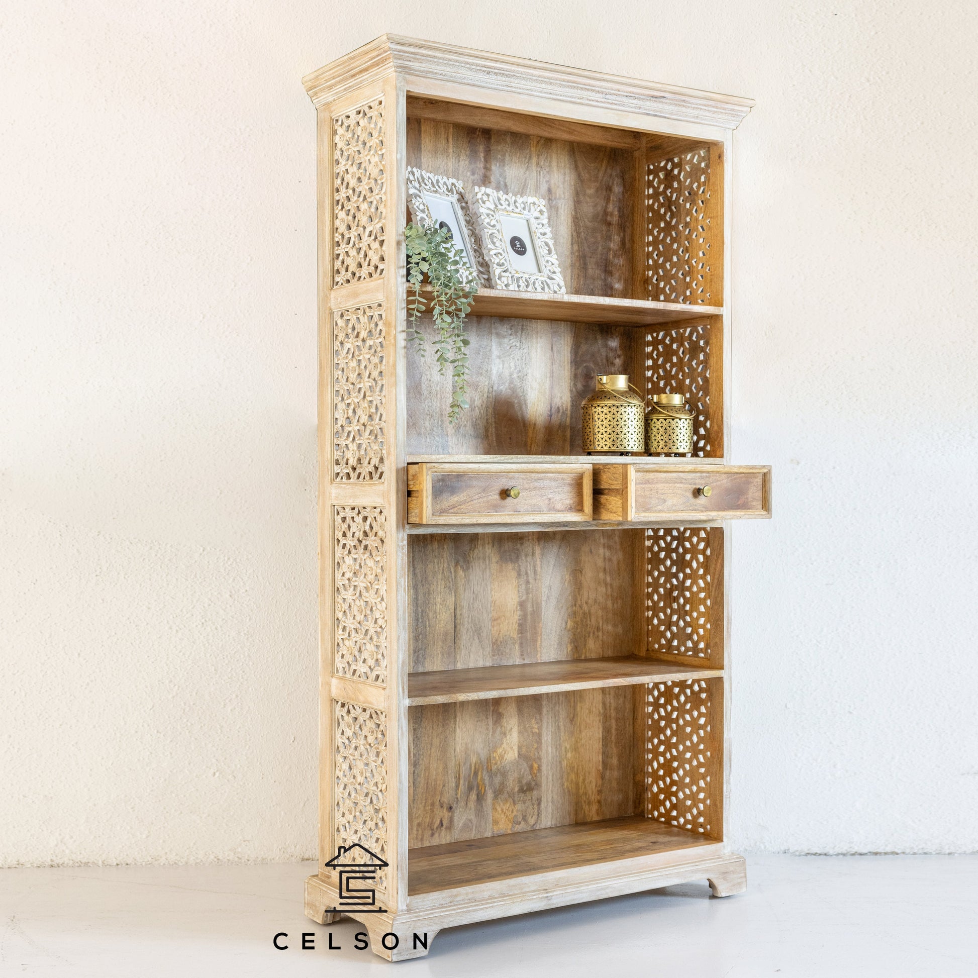 Daniel Carved BookShelf