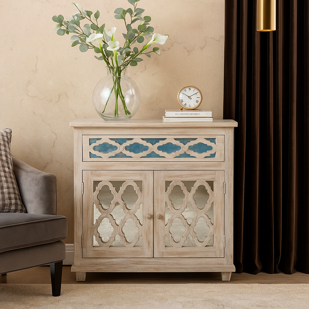 Ryerson Carved Wooden Chest