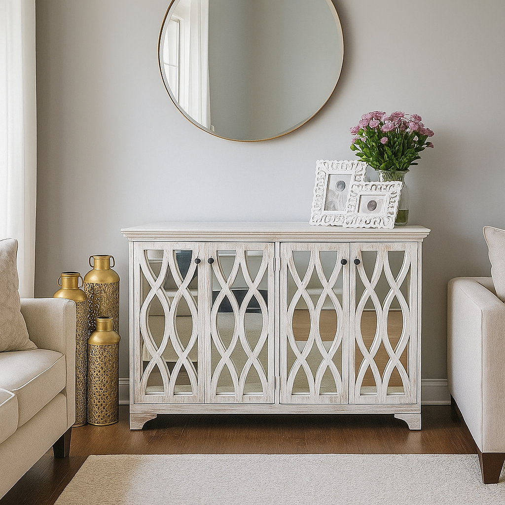 Oliver Hand Carved Sideboard