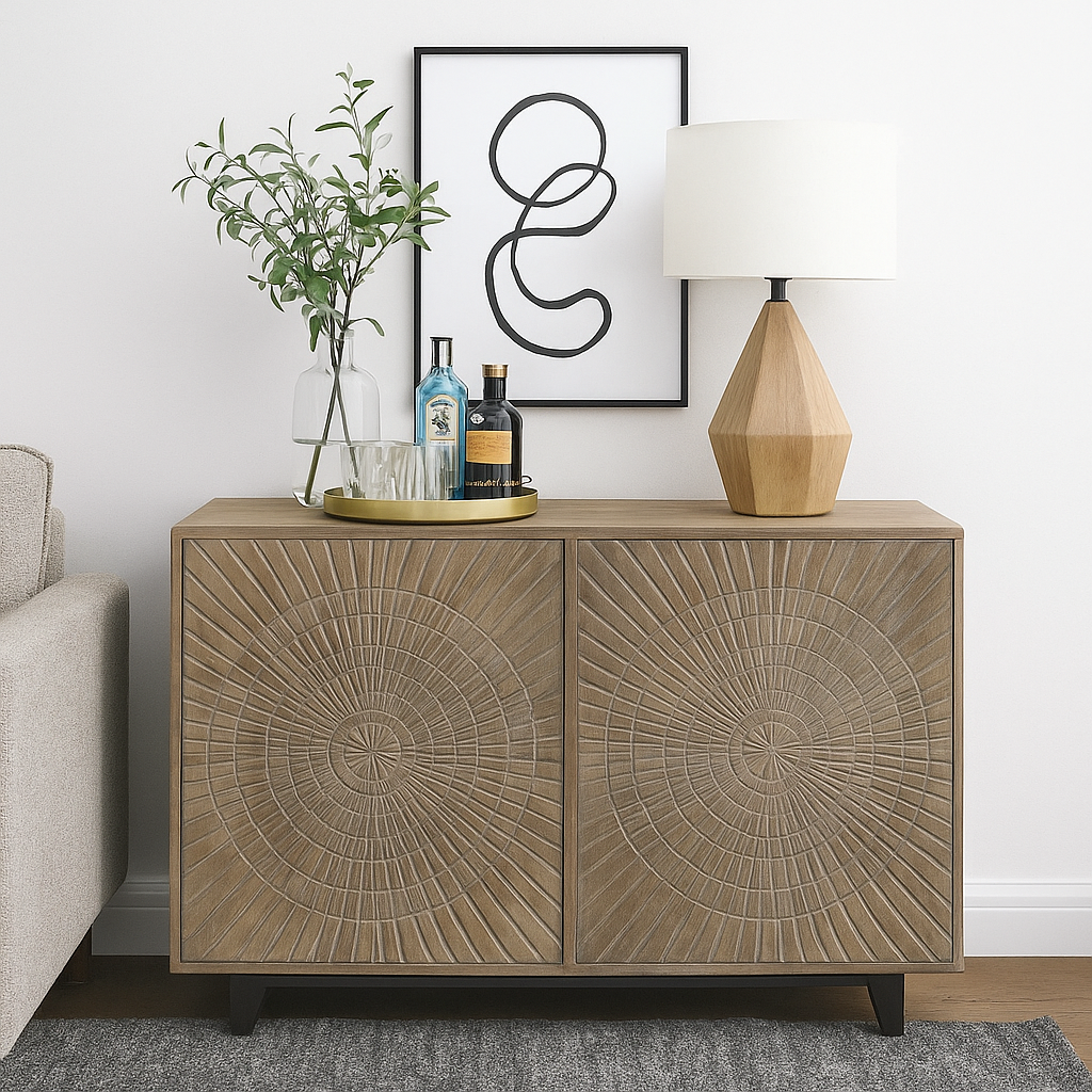 Lawson Wooden Bar Cabinet