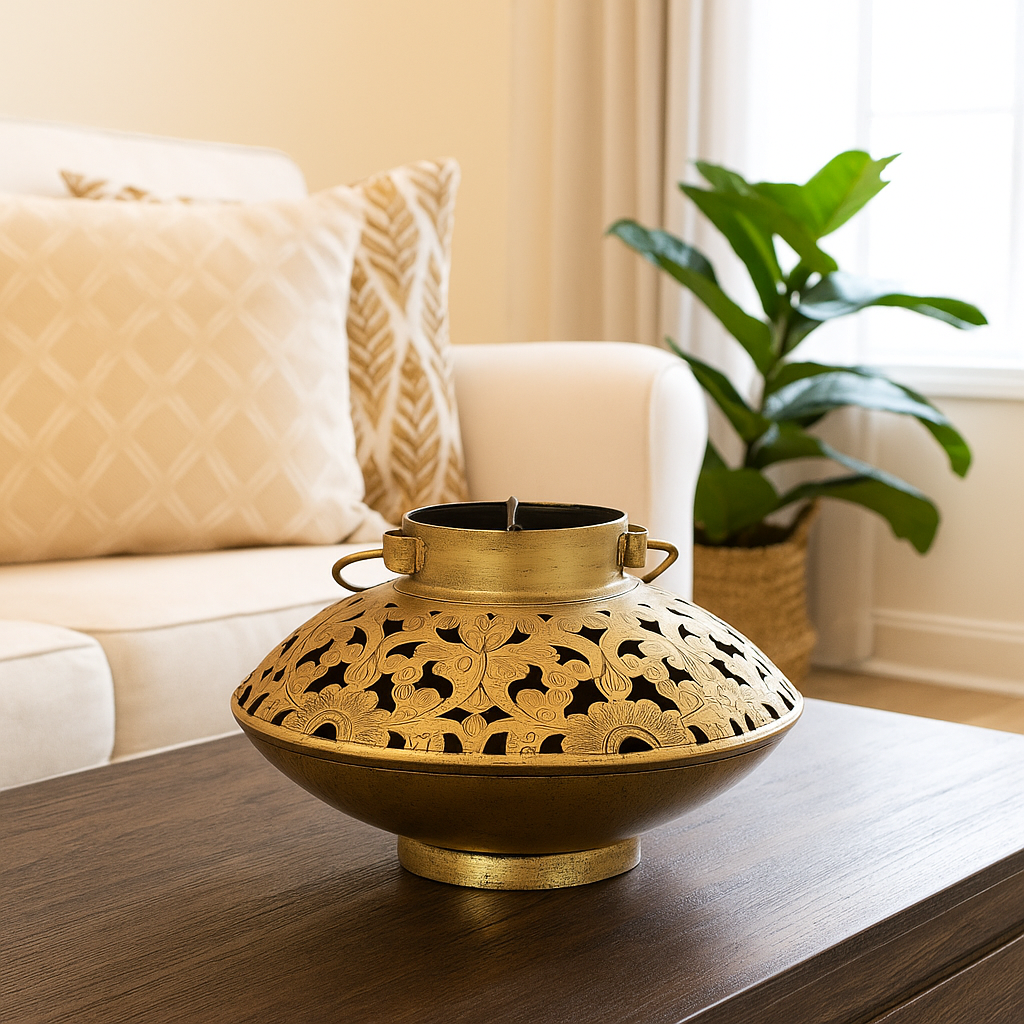 Sohni Antique Brass Lantern