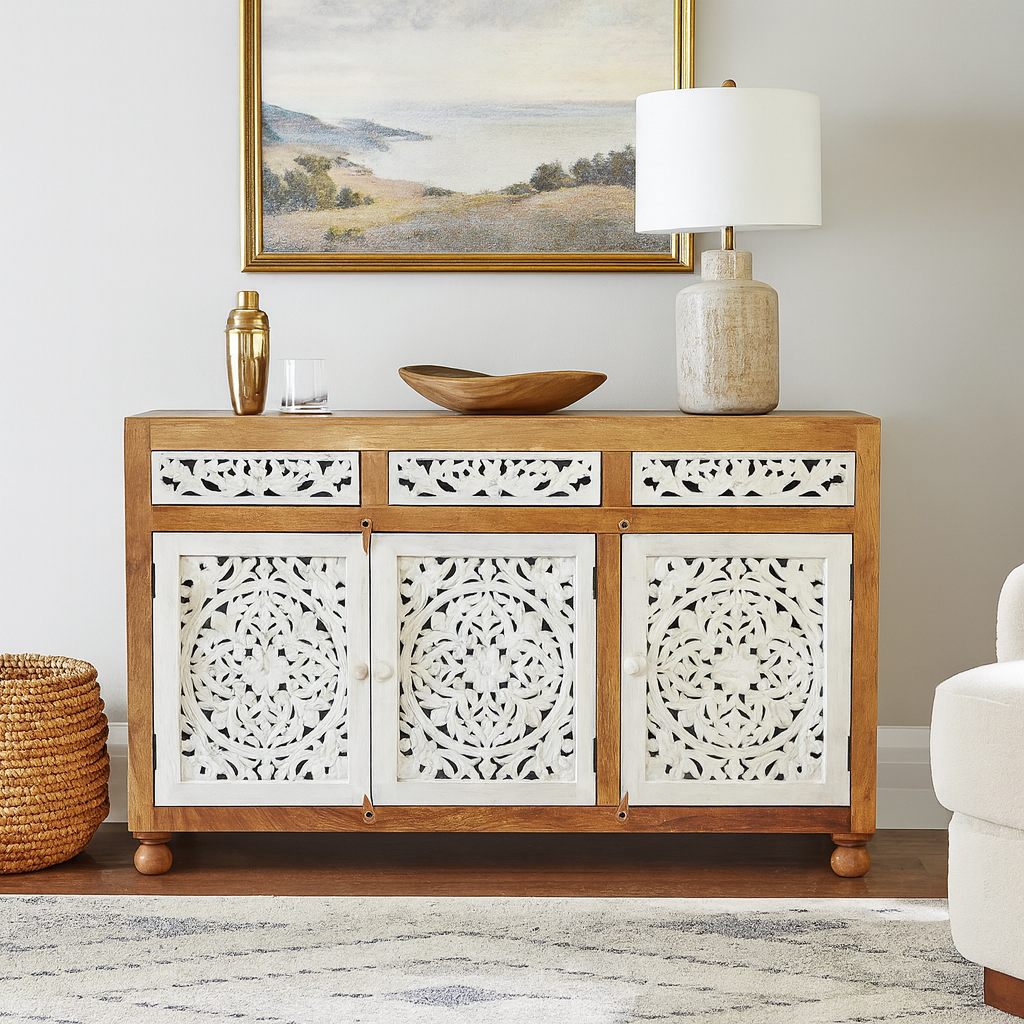 Diane Wooden Bar Cabinet