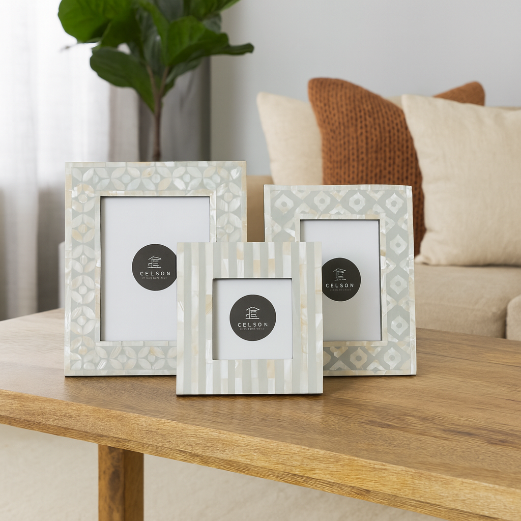 Ellen Mother of Pearl Inlay Photo Frame