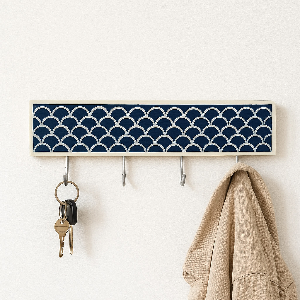 Bone Inlay Wall Hooks