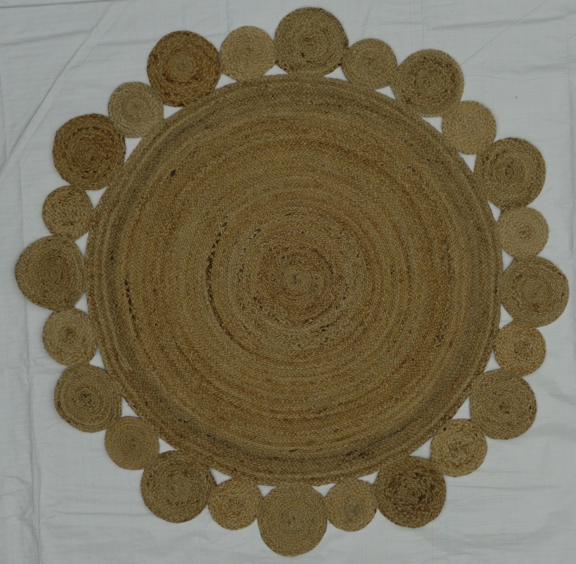 Chloe Handmade Natural Fiber Jute Rug