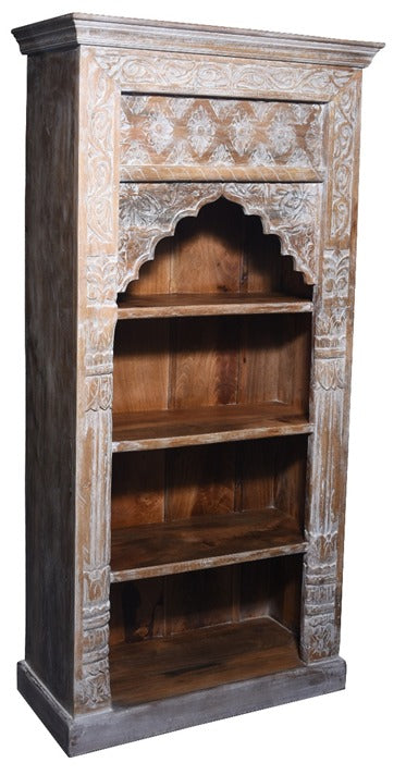Henry Carved Bookshelf