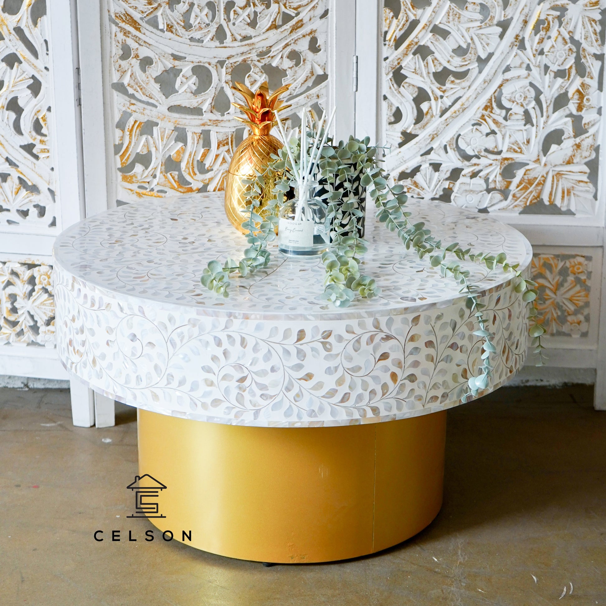 Ciba Mother of Pearl Coffee Table