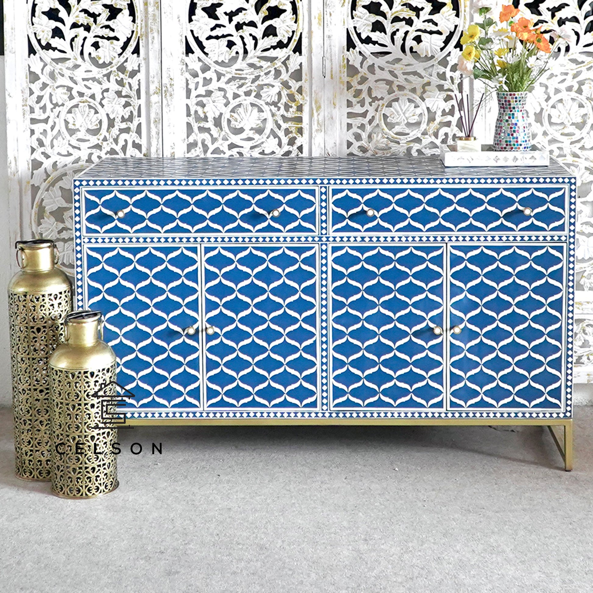 James Bone Inlay Sideboard