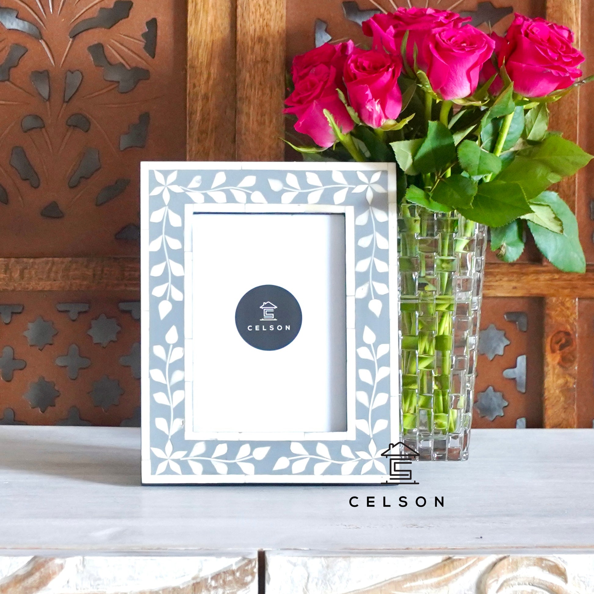 Eden Bone Inlay Photo Frame