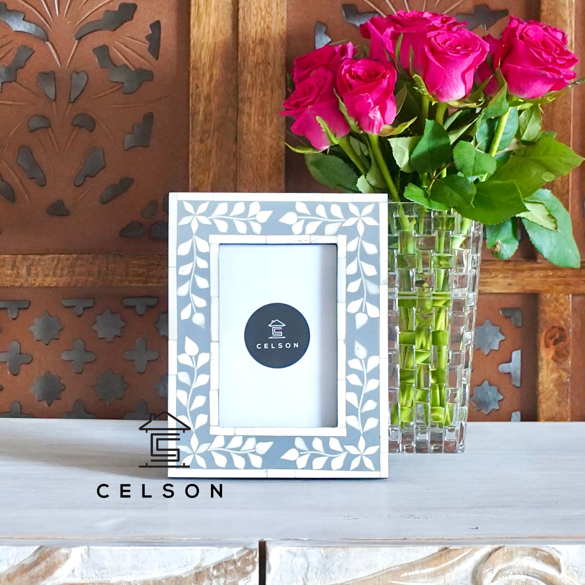 Eden Bone Inlay Photo Frame