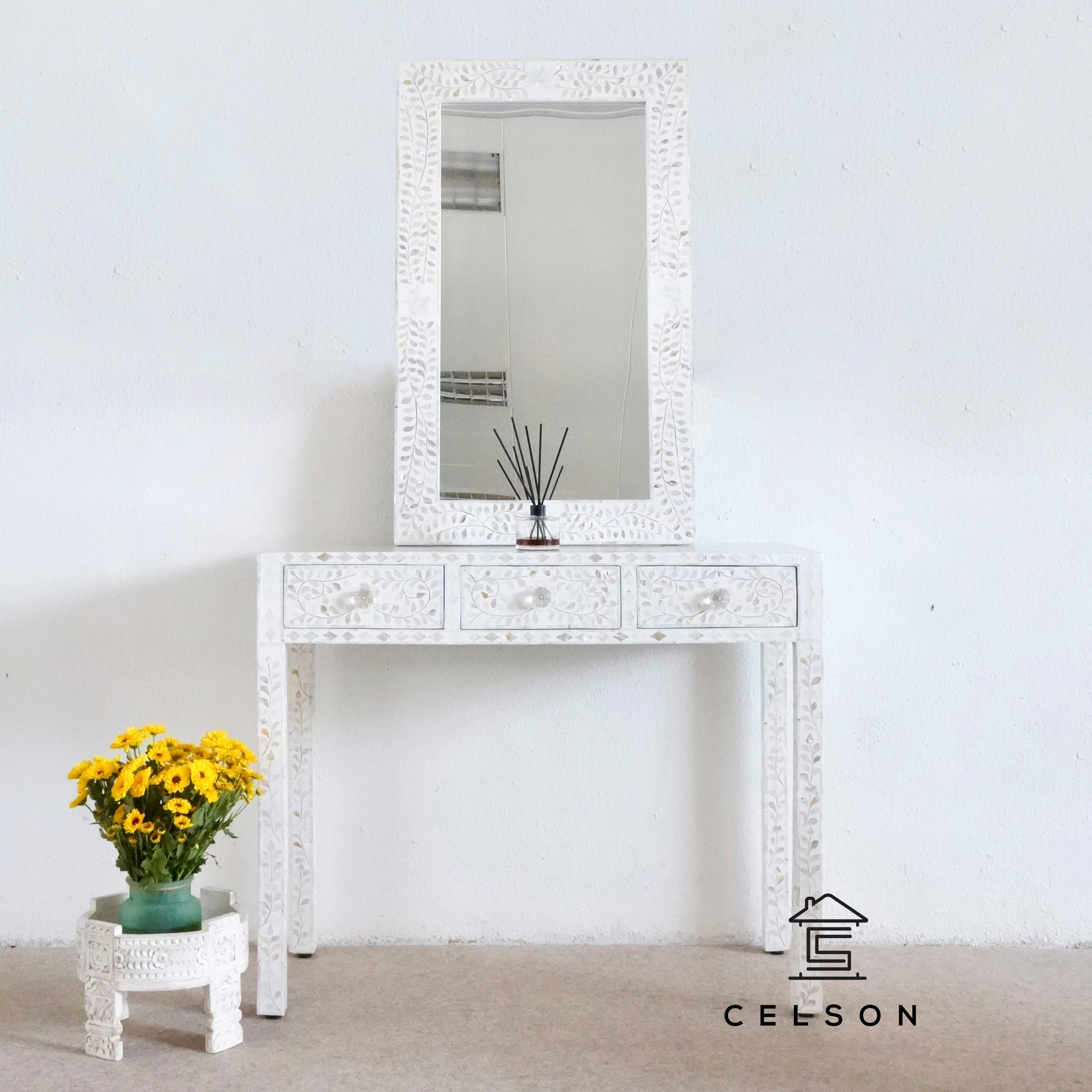 Evin Mother of Pearl Inlay Vanity