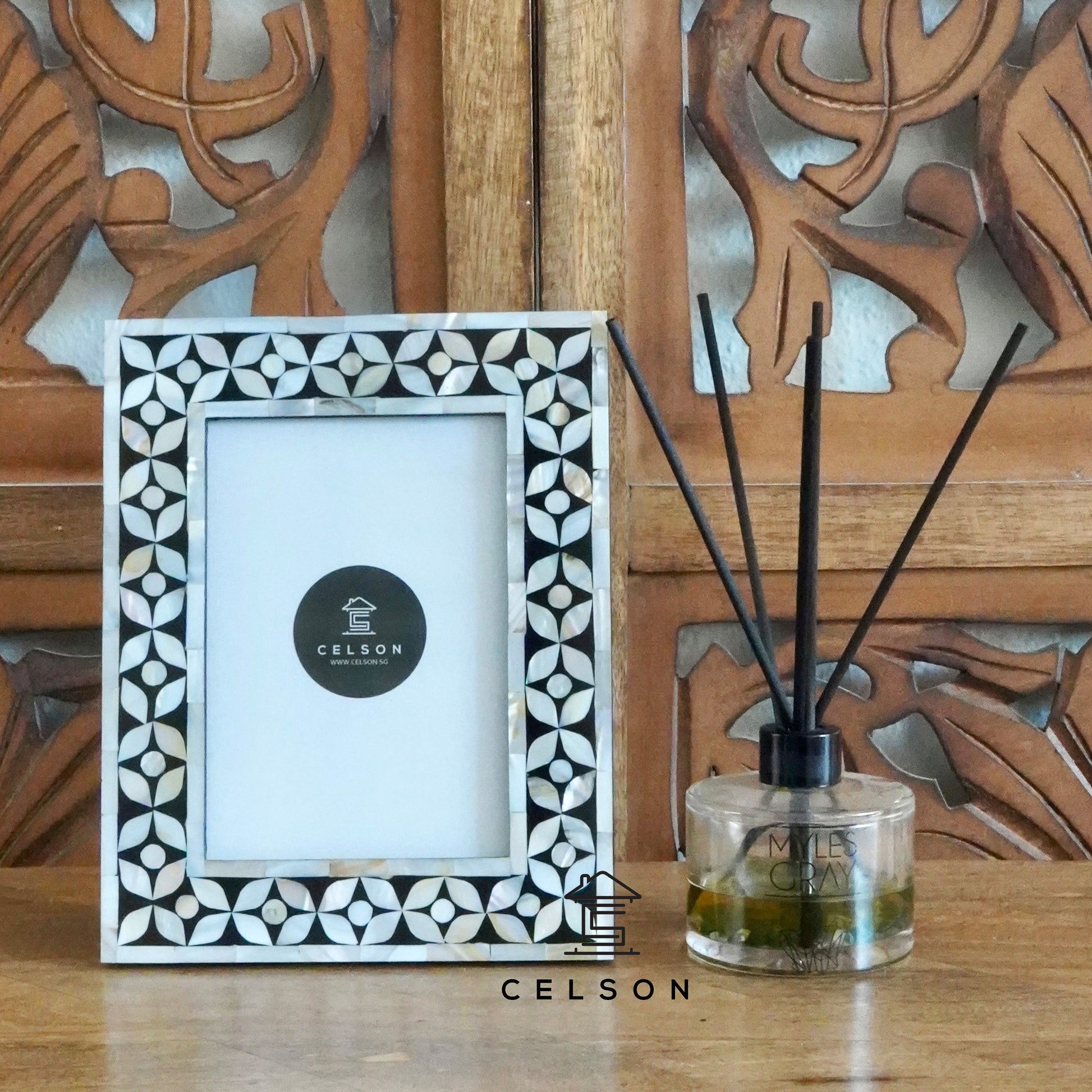 Billy Mother of Pearl Inlay Photo Frame