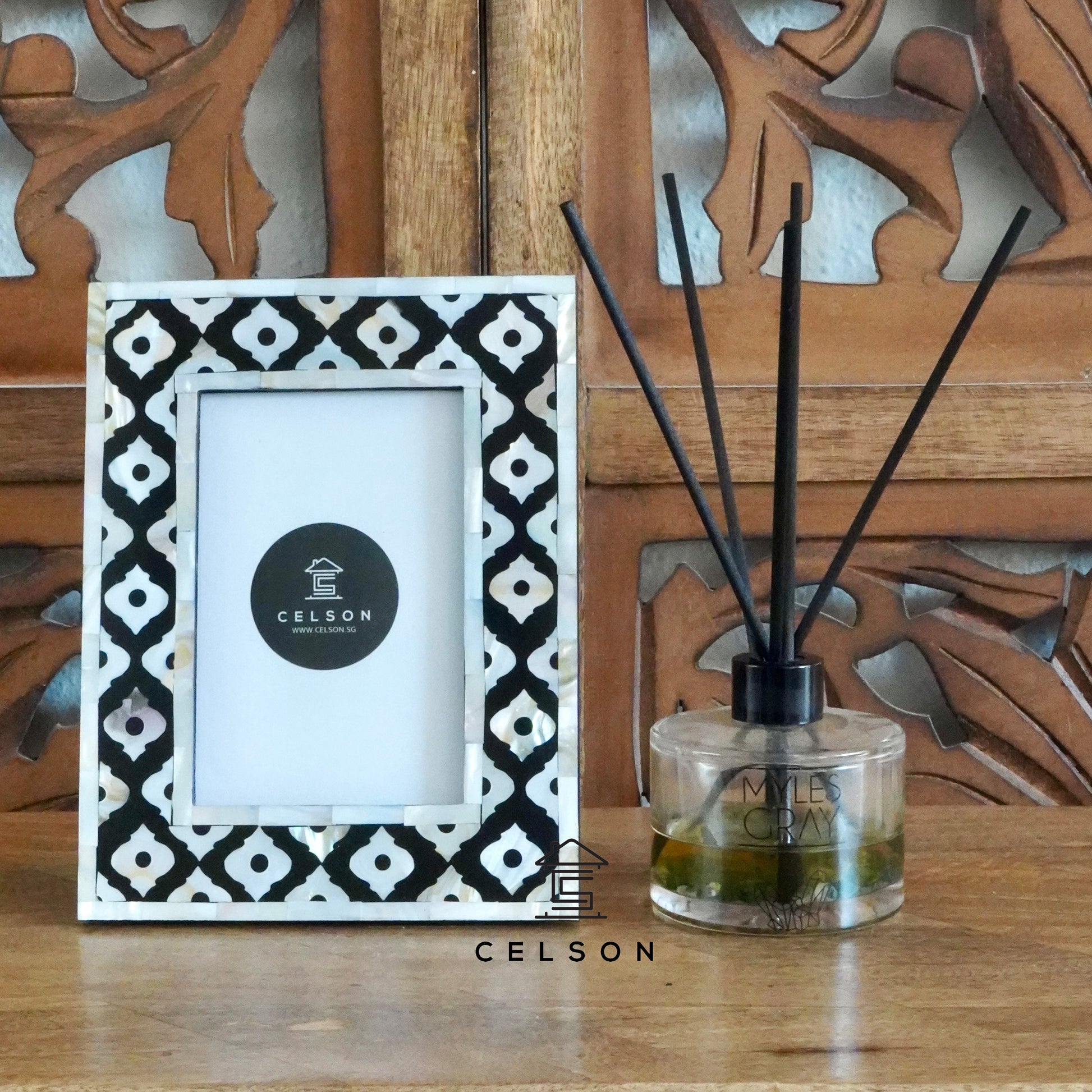 Billy Mother of Pearl Inlay Photo Frame