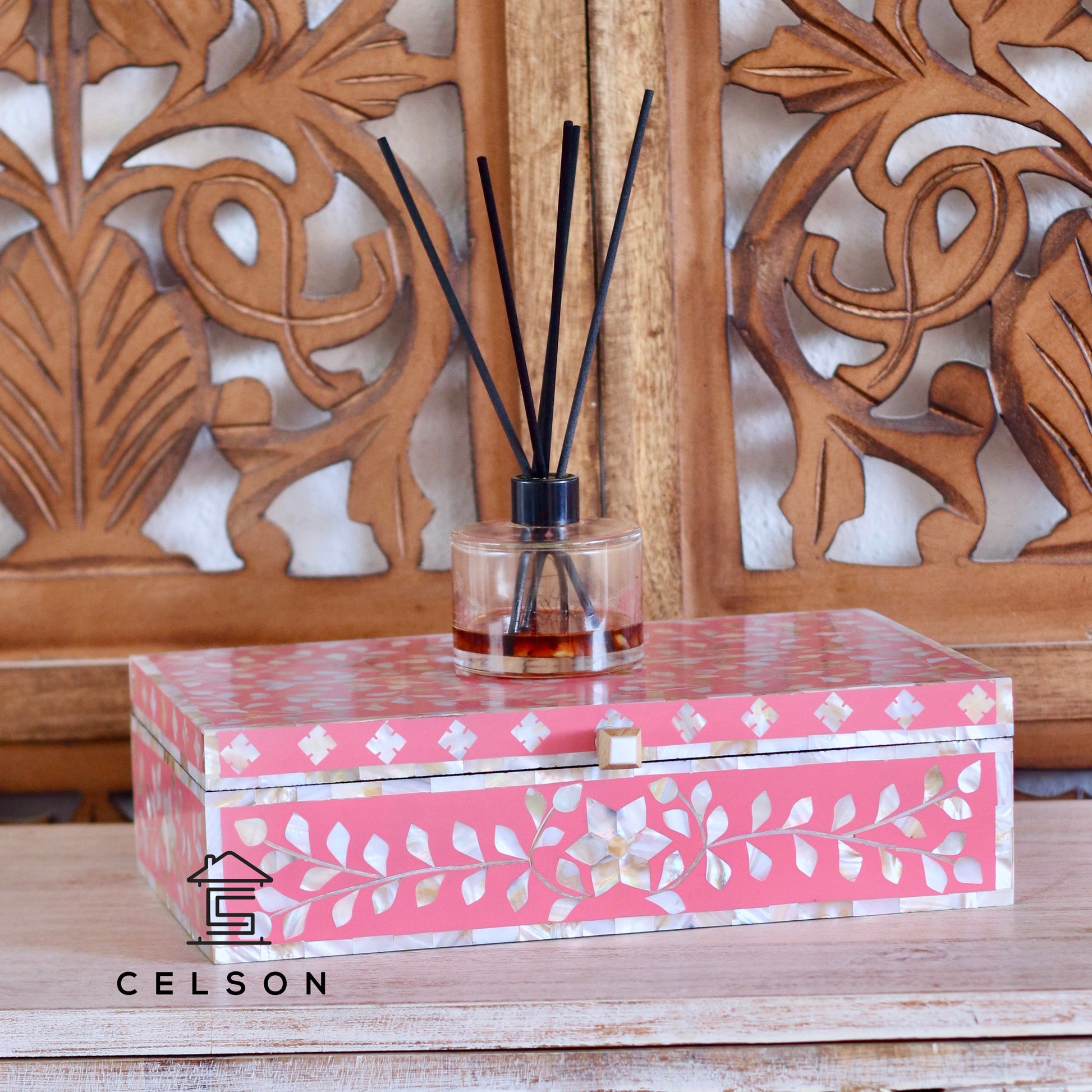 Lily Mother of Pearl Inlay Box