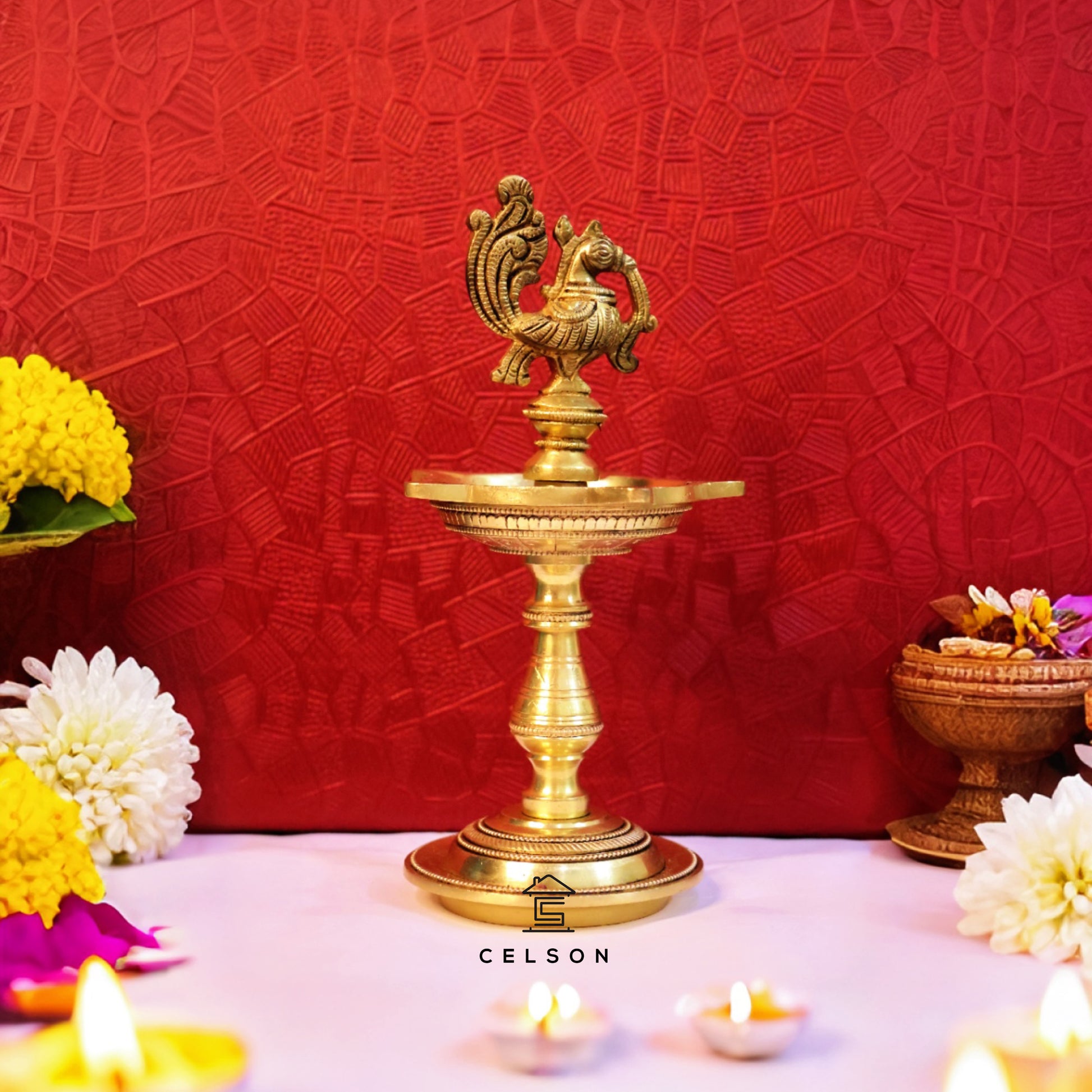 Handcrafted Brass Deepanjali