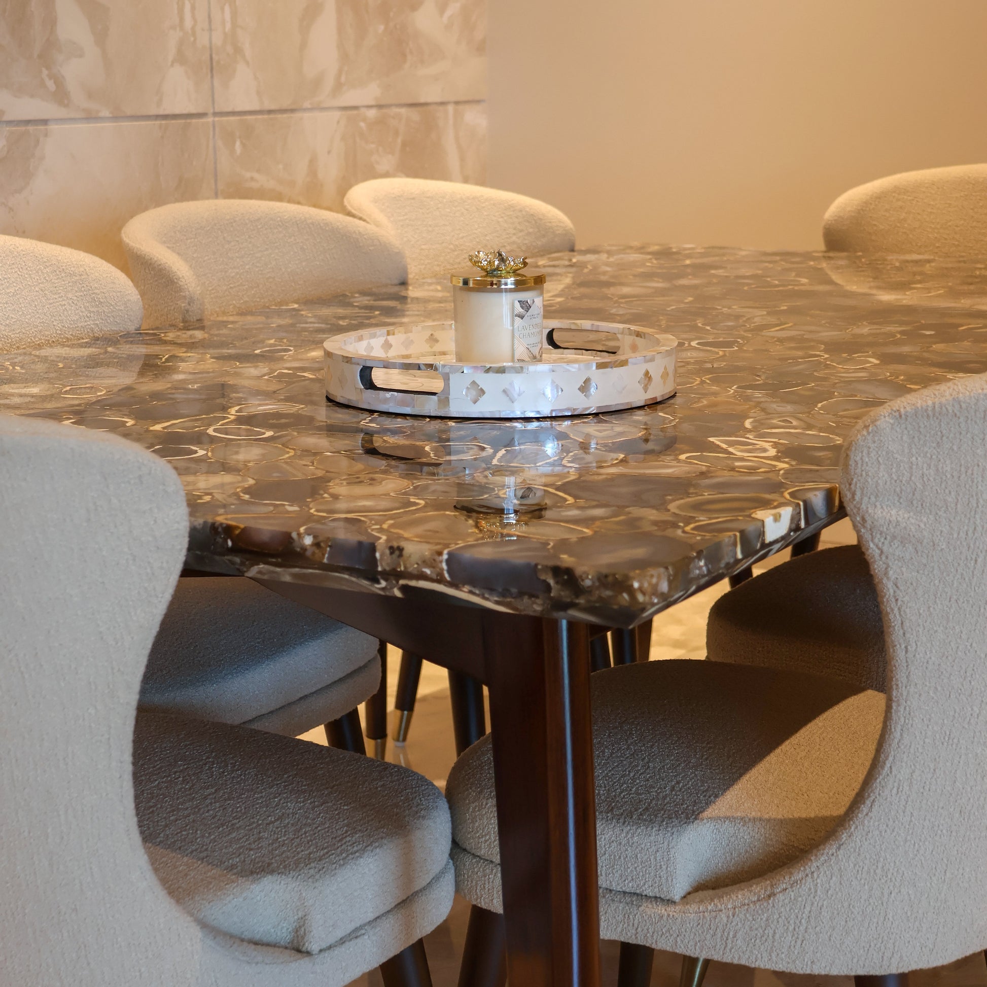 Judy Agate Dining Table