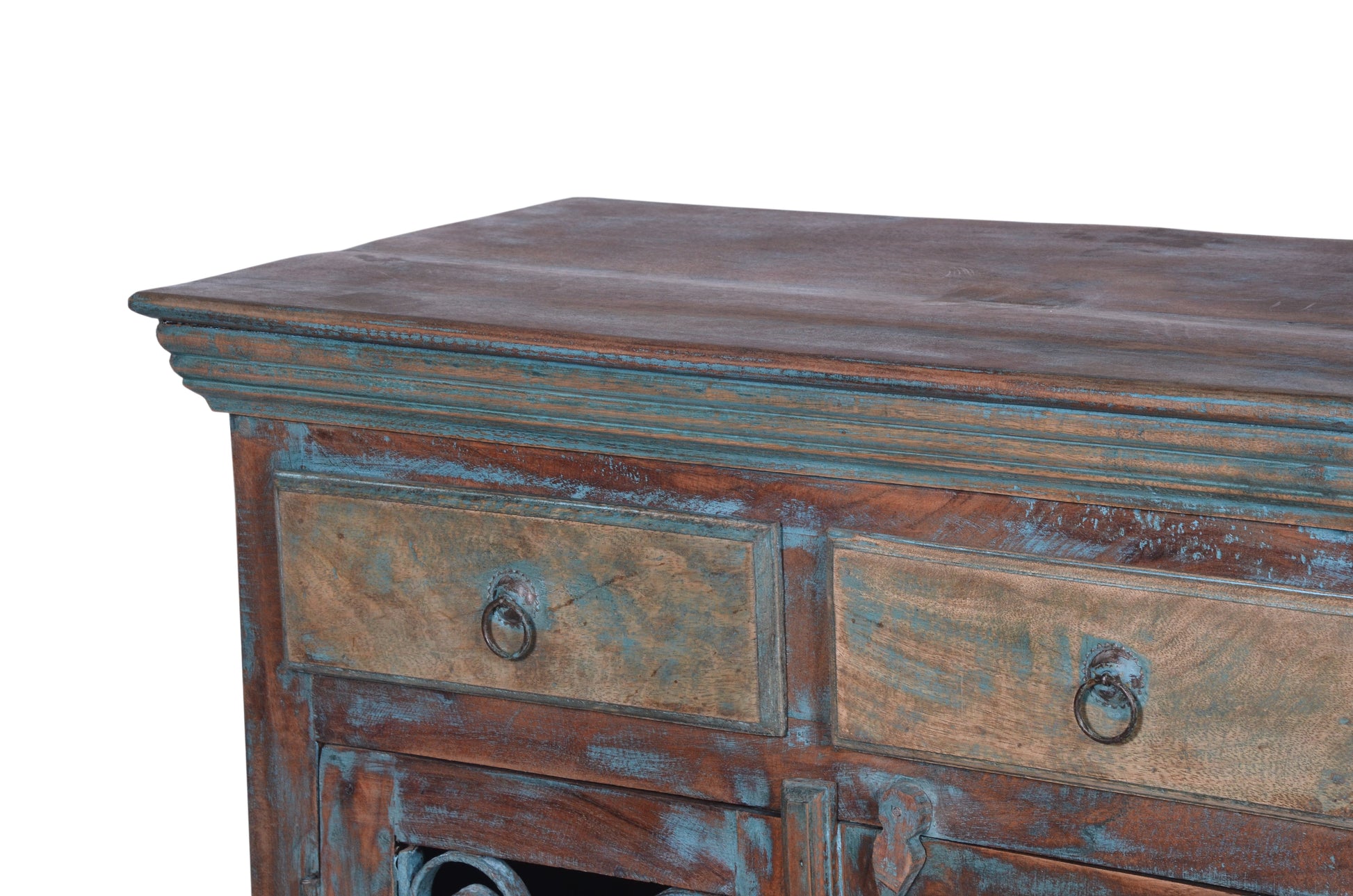 Basani Carved Wooden Cabinet