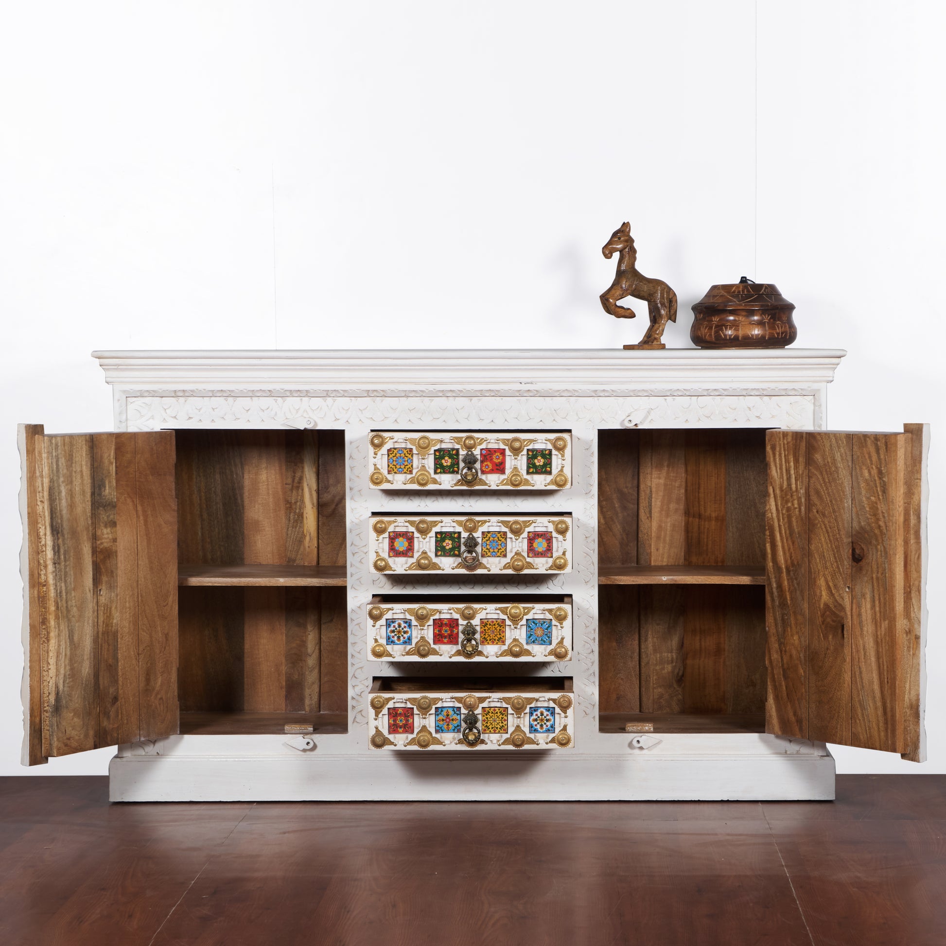 Kiwi Wooden Tile Sideboard