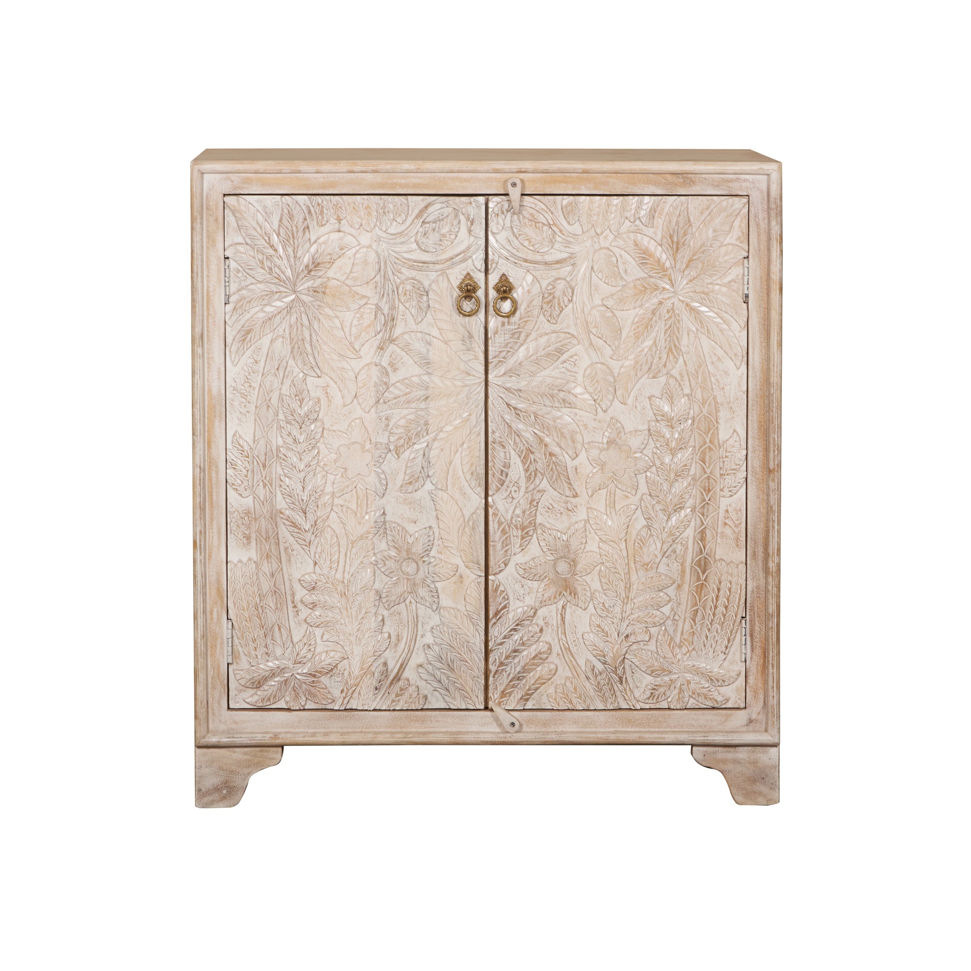 Laura Wooden Carved Chest