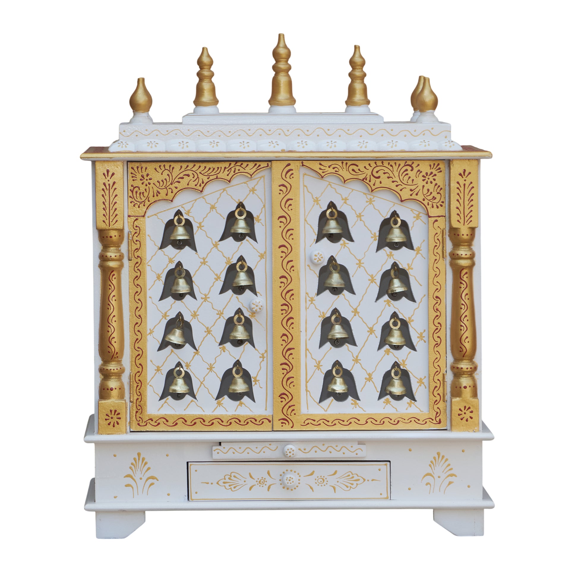 Ridhi Wooden Carved Mandir